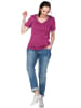 sheego T-Shirt in magenta