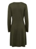 CULTURE Kleid CUdorthe Feminine in Olive Night Melange