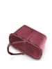 Reisenthel Carrybag - Einkaufskorb (cord dark matcha) in twist maroon