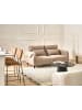 Beliani 3-Sitzer Sofa WETLAN in Braun/Schwarz - (W) 192 x (H) 84 x (L) 85 cm