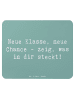 Mr. & Mrs. Panda Maus Pad Spruch Erster Schultag Neue Klasse mit... in Meeresbrise