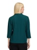 BETTY & CO Casual-Shirt mit V-Ausschnitt in Deep Teal