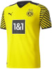 Puma Tshirt BVB Home Shirt Replica W Spo in Gelb