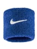 Nike Nike Swoosh Classic Wristbands 2PK in Blau