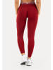 SMILODOX SMILODOX x FILA Leggings Noli Scrunch in Lila/Rot