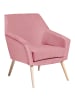 others SESSEL Kachka Bezug Samtvelour Buche natur / rosé