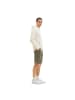 Tom Tailor Short in olive diamond structure