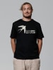 wat? Apparel T-Shirt Is it a bird in Schwarz