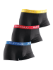 Buffalo Boxer in schwarz-blau, schwarz-rot, schwarz-gelb