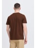BLEND Rundhalsshirt BHJUMA in Braun