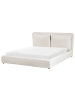 Beliani 10-tlg Wasserbett BAJONNA in Beige/Schwarz