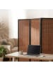 relaxdays Paravent in Braun - (B)120 x (H)170 cm