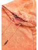 Rusty Neal Verwaschener Kapuzenpullover Regular Fit in Orange