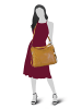Samantha Look Handtasche echt Leder in gelb