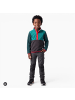 Trollkids Fleece Pullover Flekkefjord in dark cyan