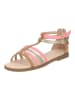 Geox Sandalen in Beige/Rosa