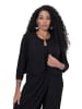 Ulla Popken Sweatshirt in schwarz