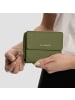 Lazarotti Bologna Leather Geldbörse Leder 12 cm in olive