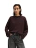 Marc O'Polo Strickpullover oversize in Black Cherry