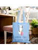 Mr. & Mrs. Panda Shopper Tante Shopping mit Spruch in Sky Blue