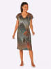 WITT WEIDEN Sommerkleid in camel-jade-bedruckt