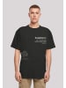 F4NT4STIC Heavy Oversize T-Shirt happiness OVERSIZE TEE in schwarz