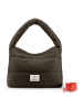 Les Visionnaires Unio Hobo Schultertasche 34 cm in khaki