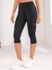 Sieh an! Caprileggings in schwarz