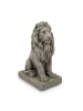 relaxdays Löwen Figur in Grau - (B)17 x (H)38 x (T)27 cm