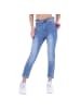 Ital-Design Jeans in Blau