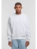 DEF DEF DEF CREW Oversize Pullover in greymelange