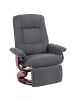 HOMCOM Relaxsessel-87L x 78B x 100H cm-Grau