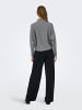 JDY Strickpullover in Medium Grey Melange