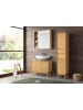 home24 home24 massiver Waschbeckenunterschrank aus massiver Pinie im skandinavischen Stil in Pinie Natur