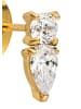 PURELEI Ohrringe Eternal Flame in Gold