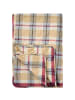 IB Laursen Quilt mit Buntem Karomuster in gelb