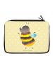 Mr. & Mrs. Panda Etui Hummel flauschig ohne Spruch in Gelb Pastell