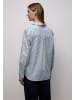 Street One Bluse in blau weiß