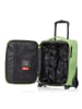 Pack Easy Easytrip 2 Rollen Kabinentrolley 45 cm grün parrot