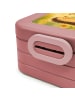 Mr. & Mrs. Panda MEPAL Bentobox Igel Liebe Design mit Spruch in Rot Pastell