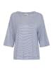 Fransa Langarm-Bluse FRCISCO Box fit in Vintage Indigo Mix
