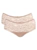 SugarShape High-Panty-Set Lace Basic 2er Set in cappuccino