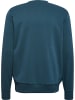 Hummel Sweatshirt mit Rundhalsausschnitt und dezentem Logo-Design in Türkis