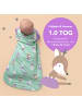 Schlummersack Babyschlafsack, 1.0 TOG in Mint-Lila