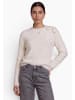 Zero  Strickpullover mit Effektgarn in Eggnog
