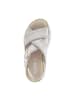 Gabor Plateau Sandaletten in Beige
