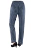 WITT WEIDEN Jerseyhose in marine-gestreift