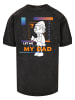 F4NT4STIC Oversize T-Shirt Heroes of Childhood Pinocchio Let Me Ask My Dad in schwarz