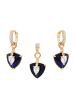faina Women Jewelry Set in Rose Gold Navy