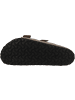 Birkenstock Sandale Arizona Birko-Flor Nubuk normal in grau